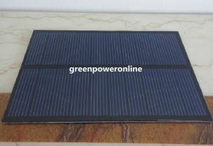 green fotovoltaický panel