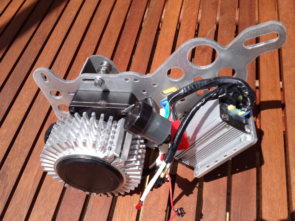 aft elektrobicykel sada stredovy motor