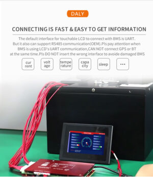 Daly BMS displej 3" UART - Image 2