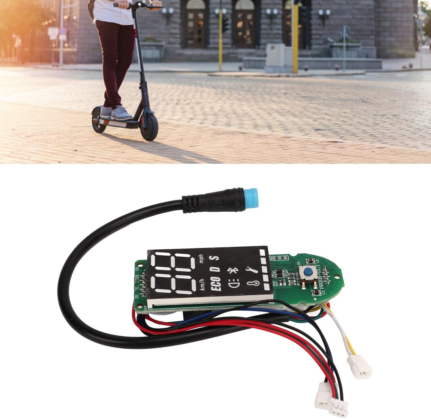 Displej pre elektrobežky Xiaomi M365, M365 Pro, 1S, Pro 2, Kickscooter – Obrázok 2